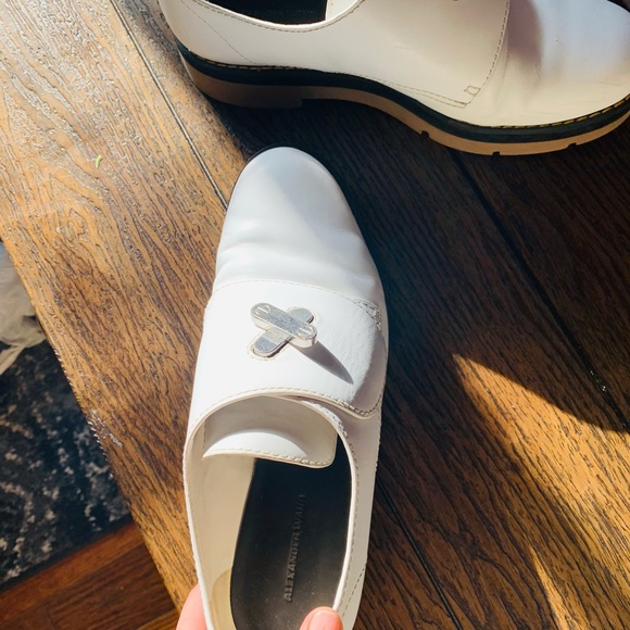 Alexander Wang White Sneakers Platform Oxford - Picture 8 of 11